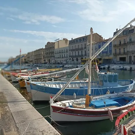 Overlooking The Elegant Avenue Victor Hugo Sète